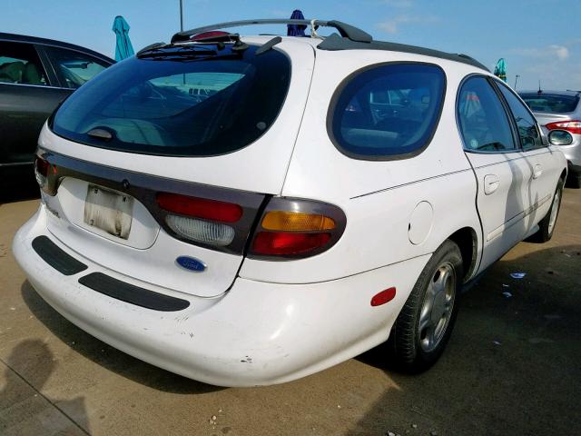 1FALP57U8VA106265 - 1997 FORD TAURUS GL WHITE photo 4