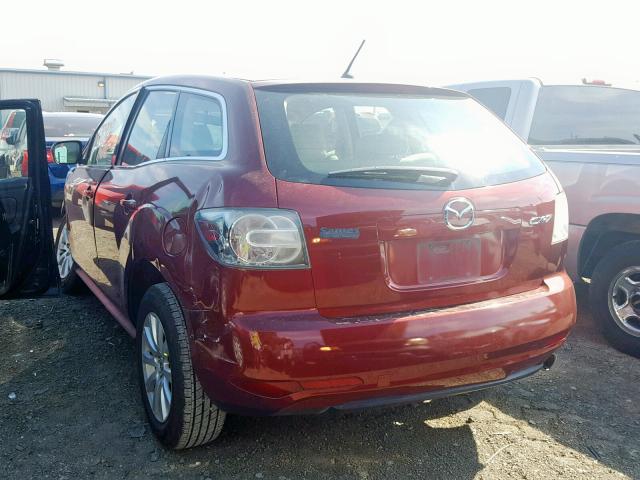 JM3ER2A58C0421123 - 2012 MAZDA CX-7 BURGUNDY photo 3