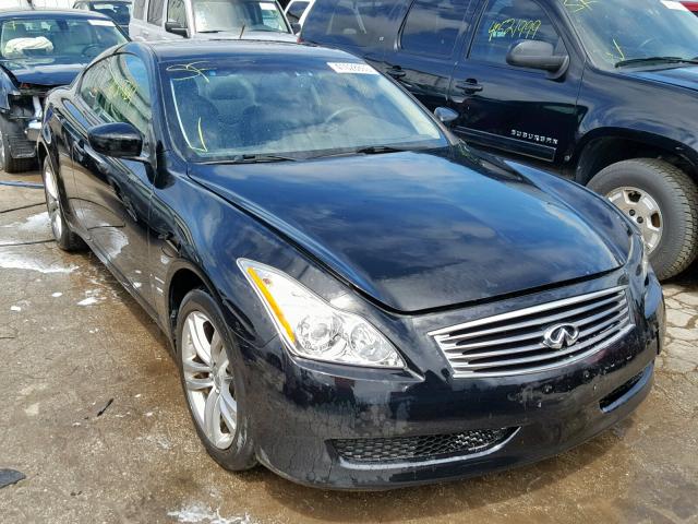 JNKCV64F29M650792 - 2009 INFINITI G37 BLACK photo 1