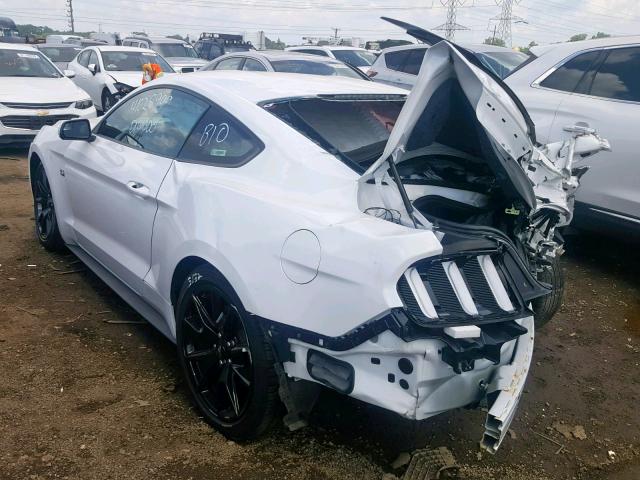 1FA6P8CF3H5358766 - 2017 FORD MUSTANG GT WHITE photo 3