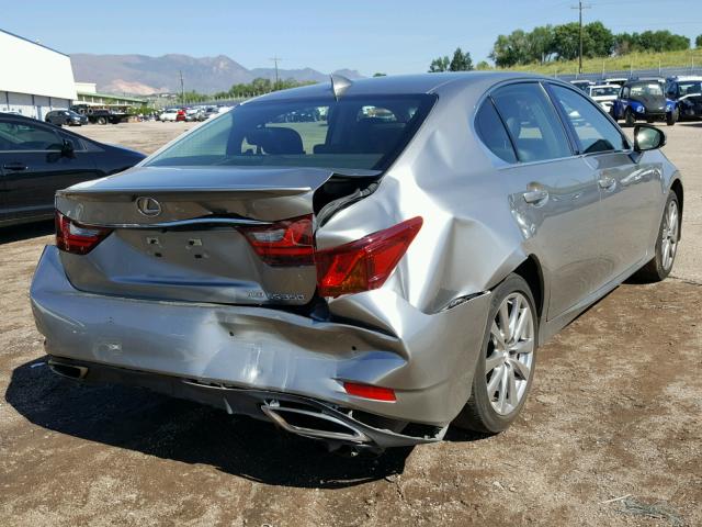 JTHCE1BL7FA001918 - 2015 LEXUS GS 350 GRAY photo 4