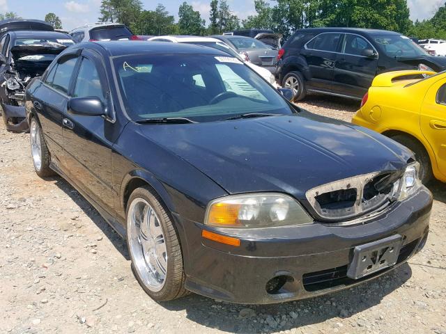 1LNHM87A92Y672983 - 2002 LINCOLN LS BLACK photo 1