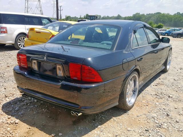 1LNHM87A92Y672983 - 2002 LINCOLN LS BLACK photo 4