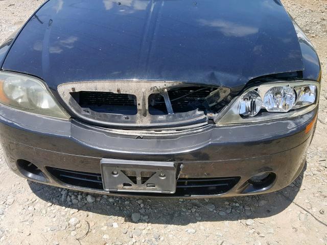 1LNHM87A92Y672983 - 2002 LINCOLN LS BLACK photo 9