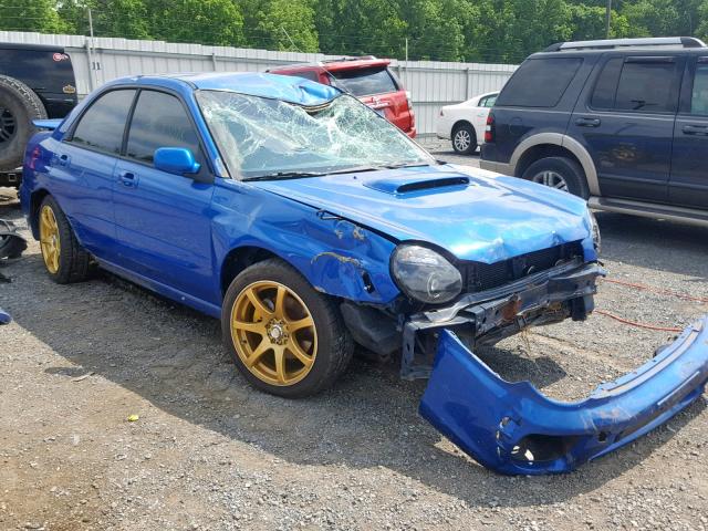 JF1GD29682G525538 - 2002 SUBARU IMPREZA WR BLUE photo 1