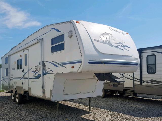 4YDF281234B042012 - 2004 COUG 5TH WHEEL WHITE photo 1