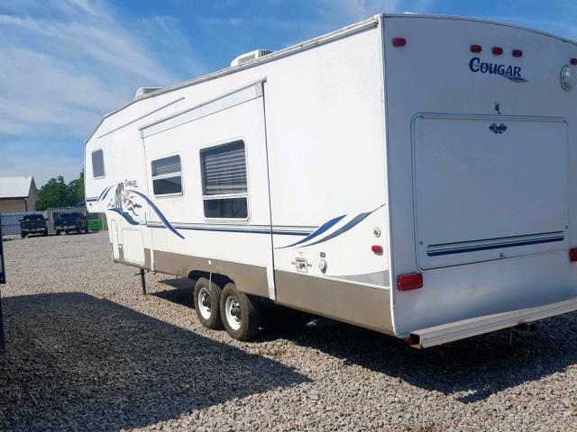 4YDF281234B042012 - 2004 COUG 5TH WHEEL WHITE photo 3