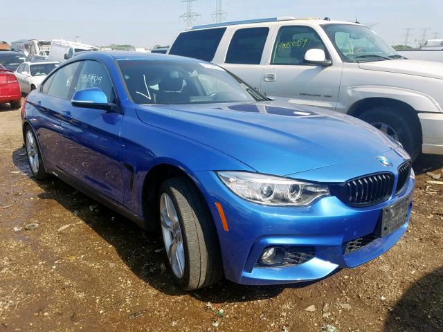 WBA4F9C31HG813213 - 2017 BMW 430XI GRAN BLUE photo 1