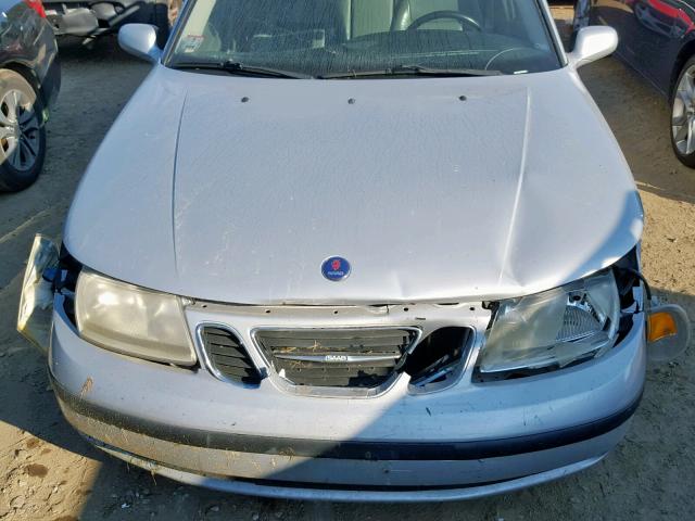 YS3EB59E153527216 - 2005 SAAB 9-5 LINEAR SILVER photo 7