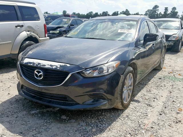 JM1GJ1U56G1411821 - 2016 MAZDA 6 SPORT GRAY photo 2