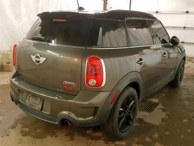 WMWZC5C59BWL53546 - 2011 MINI COOPER S C GRAY photo 4