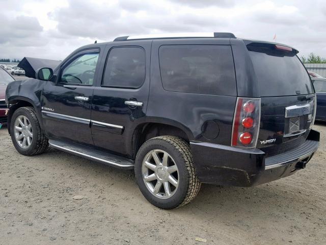 1GKFK63807J242952 - 2007 GMC YUKON DENA BLACK photo 3