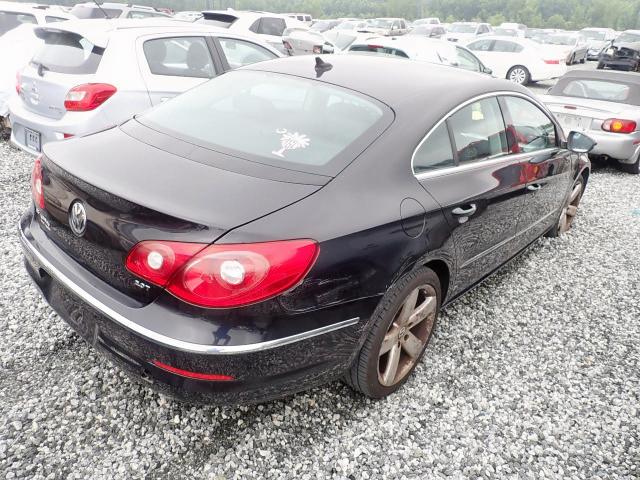 WVWHN7AN7BE717721 - 2011 VOLKSWAGEN CC LUXURY BLACK photo 4