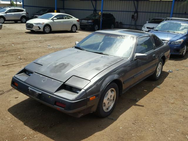 JN1HZ16S1FX041361 - 1985 NISSAN 300ZX 2+2 GRAY photo 2