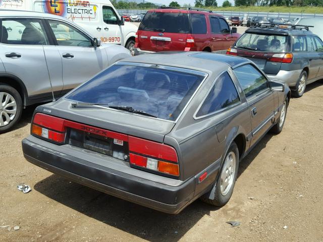 JN1HZ16S1FX041361 - 1985 NISSAN 300ZX 2+2 GRAY photo 4