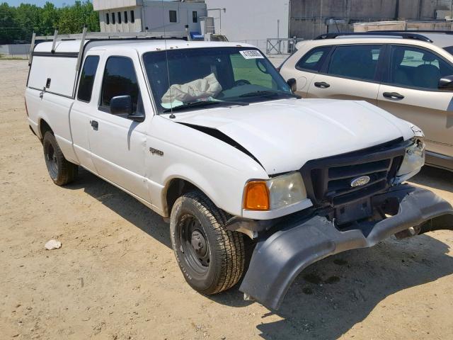 1FTYR14U34PA98675 - 2004 FORD RANGER SUP WHITE photo 1