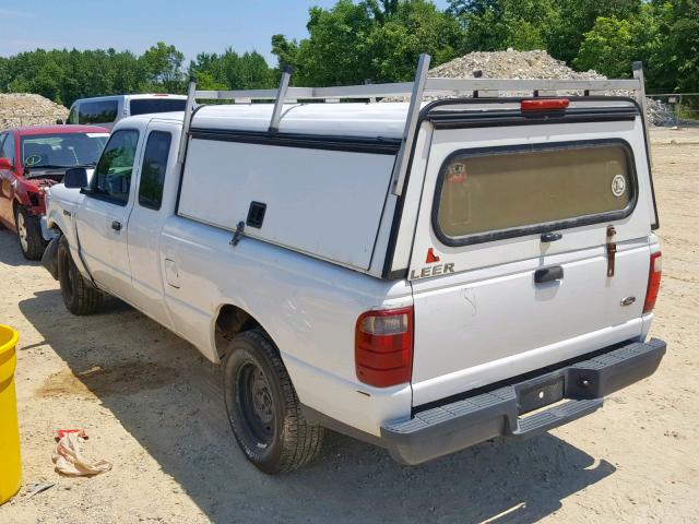 1FTYR14U34PA98675 - 2004 FORD RANGER SUP WHITE photo 3