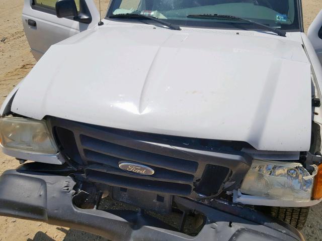 1FTYR14U34PA98675 - 2004 FORD RANGER SUP WHITE photo 7