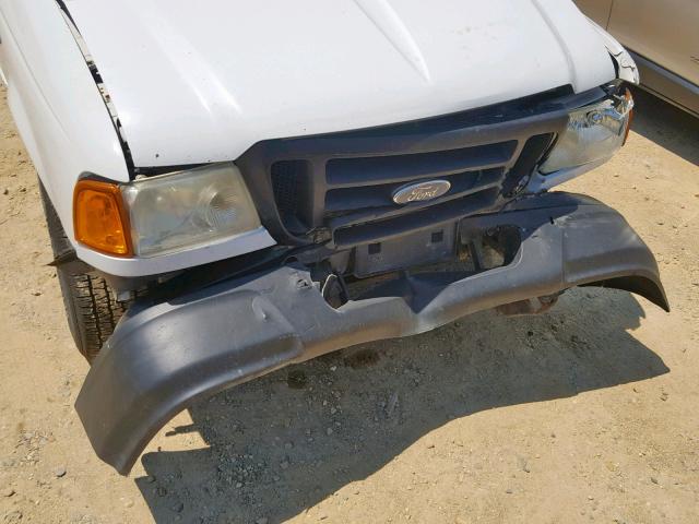 1FTYR14U34PA98675 - 2004 FORD RANGER SUP WHITE photo 9