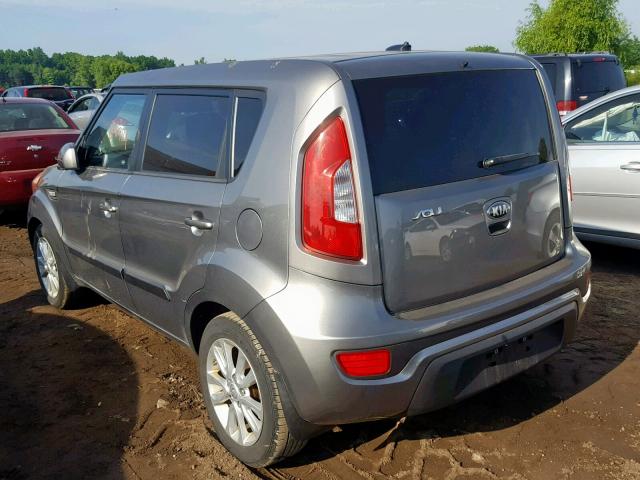 KNDJT2A52D7576011 - 2013 KIA SOUL GRAY photo 3