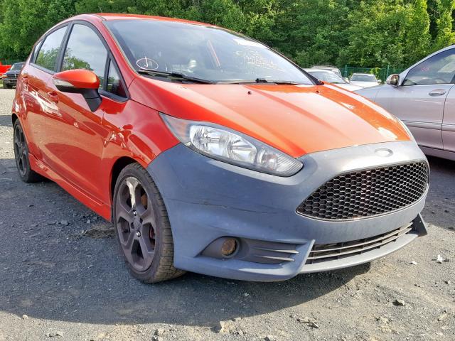 3FADP4GXXFM224752 - 2015 FORD FIESTA ST RED photo 1