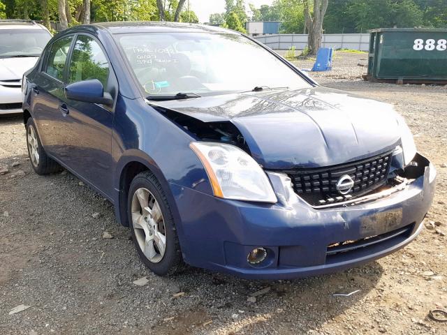 3N1AB61E28L702737 - 2008 NISSAN SENTRA 2.0 BLUE photo 1