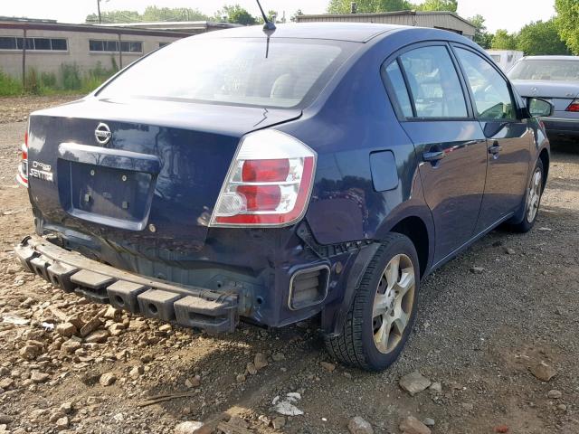 3N1AB61E28L702737 - 2008 NISSAN SENTRA 2.0 BLUE photo 4