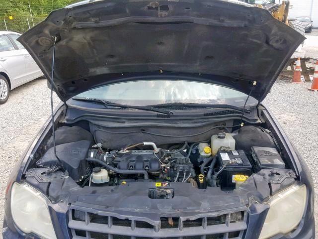 2A8GM48L67R148073 - 2007 CHRYSLER PACIFICA BLUE photo 7