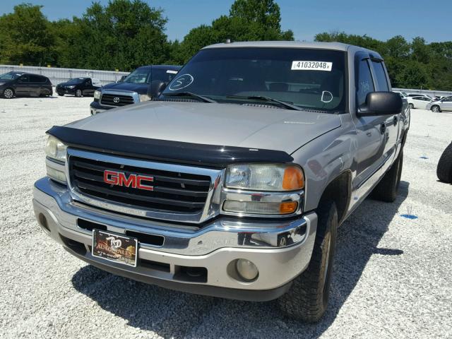 2GTEK13T351142785 - 2005 GMC NEW SIERRA BROWN photo 2