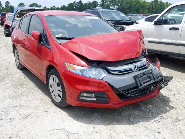 JHMZE2H58ES001671 - 2014 HONDA INSIGHT LX RED photo 1