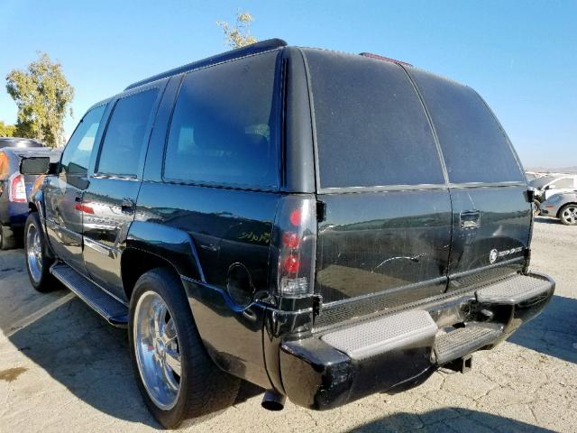 1GYEK63R3YR223969 - 2000 CADILLAC ESCALADE L BLACK photo 3