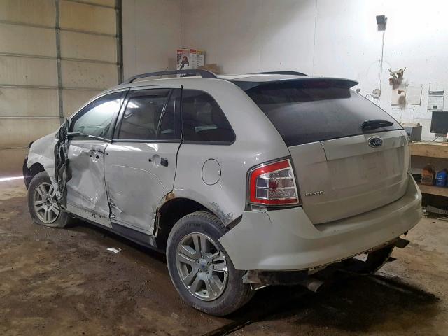 2FMDK46C87BB40368 - 2007 FORD EDGE SE SILVER photo 3