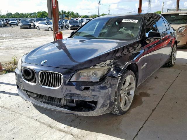 WBAKB8C59BC851673 - 2011 BMW ALPINA B7 BLUE photo 2