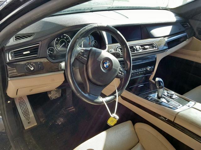 WBAKB8C59BC851673 - 2011 BMW ALPINA B7 BLUE photo 9