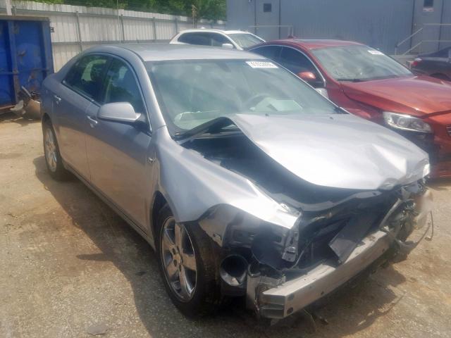 1G1ZH57B58F230476 - 2008 CHEVROLET MALIBU 1LT ვერცხლისფერი ფოტო 1