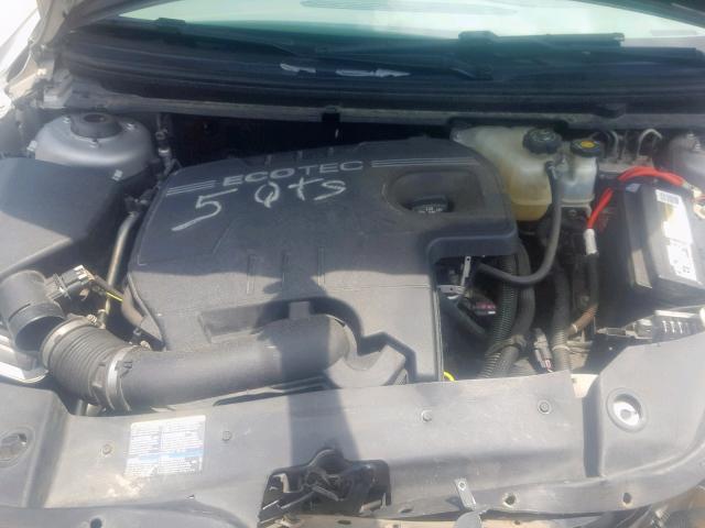 1G1ZH57B58F230476 - 2008 CHEVROLET MALIBU 1LT ვერცხლისფერი ფოტო 7