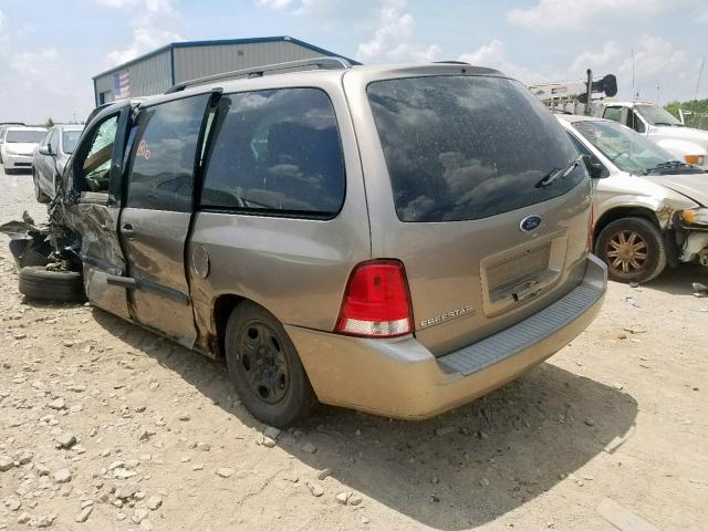 2FMZA51634BA97487 - 2004 FORD FREESTAR S GOLD photo 3