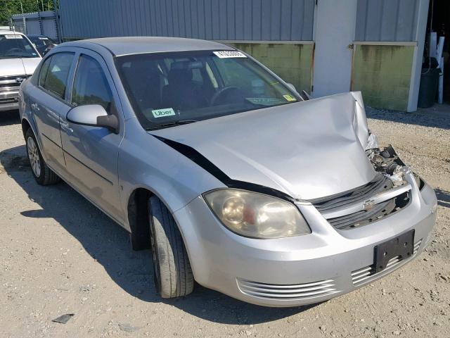 1G1AT58H297263705 - 2009 CHEVROLET COBALT LT SILVER photo 1