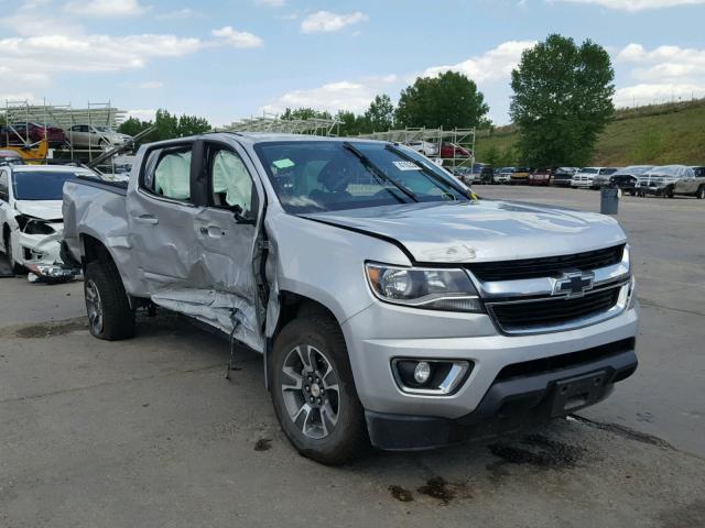 1GCGTCEN5H1208991 - 2017 CHEVROLET COLORADO L SILVER photo 1