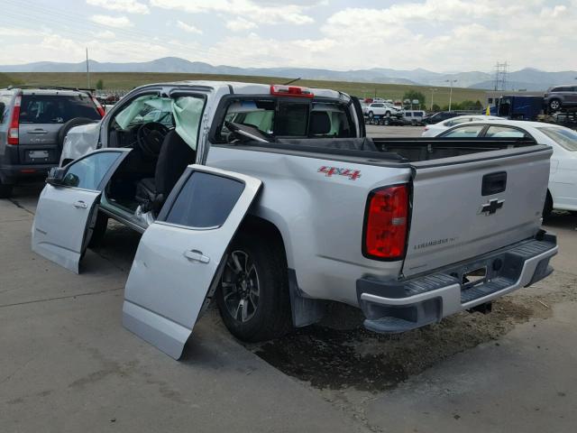 1GCGTCEN5H1208991 - 2017 CHEVROLET COLORADO L SILVER photo 3