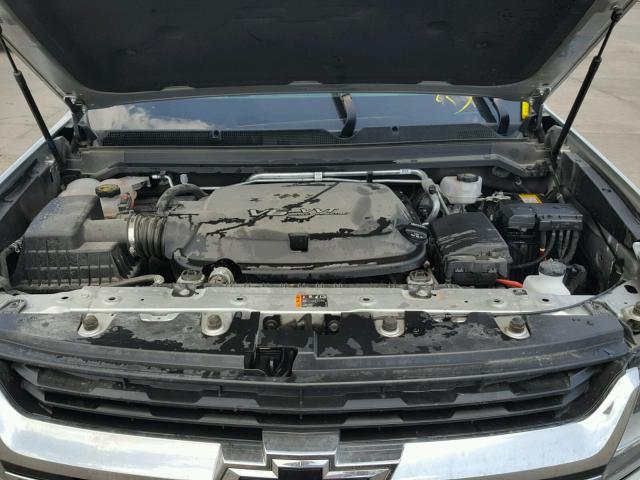 1GCGTCEN5H1208991 - 2017 CHEVROLET COLORADO L SILVER photo 7