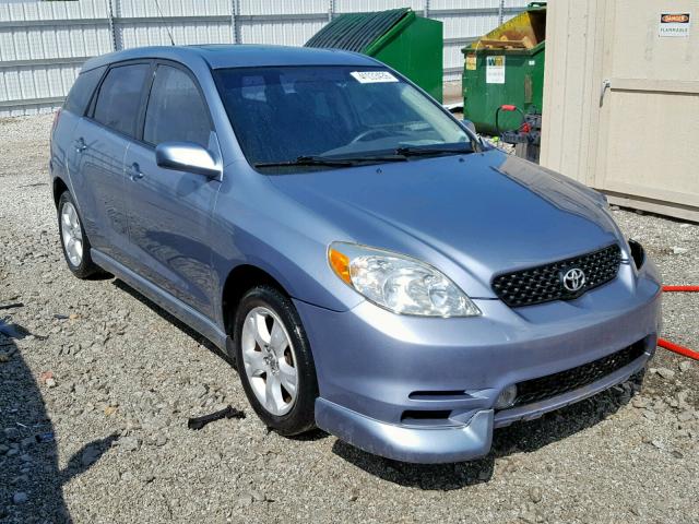 2T1KR32E73C051045 - 2003 TOYOTA MATRIX XR BLUE photo 1