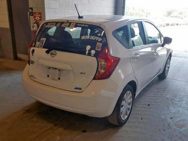 3N1CE2CP1GL369825 - 2016 NISSAN VERSA NOTE WHITE photo 4