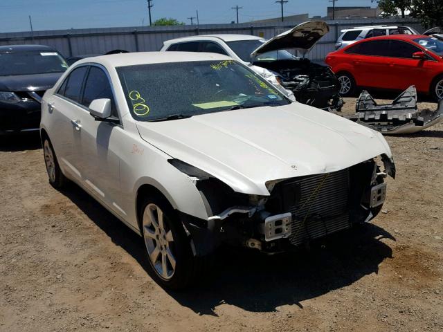 1G6AA5RX1E0186530 - 2014 CADILLAC ATS WHITE photo 1