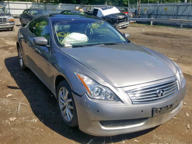 JNKCV64F69M651024 - 2009 INFINITI G37 GRAY photo 1