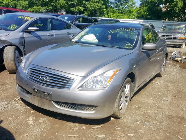 JNKCV64F69M651024 - 2009 INFINITI G37 GRAY photo 2