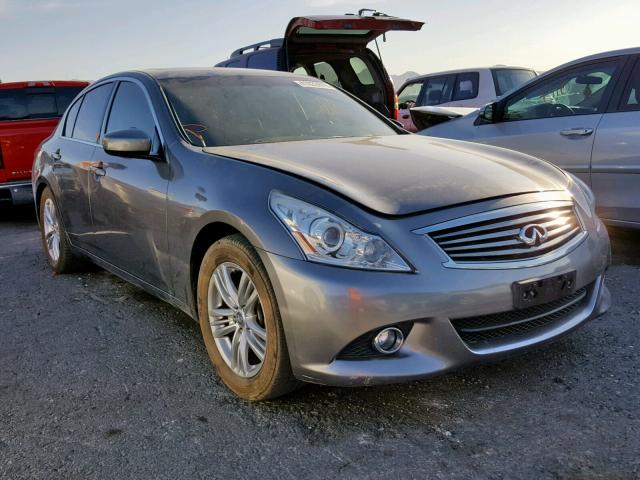 JN1CV6AP9DM304085 - 2013 INFINITI G37 BASE GRAY photo 1