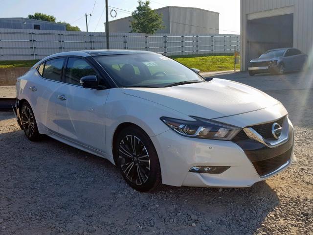 1N4AA6AP1HC394527 - 2017 NISSAN MAXIMA 3.5 WHITE photo 1