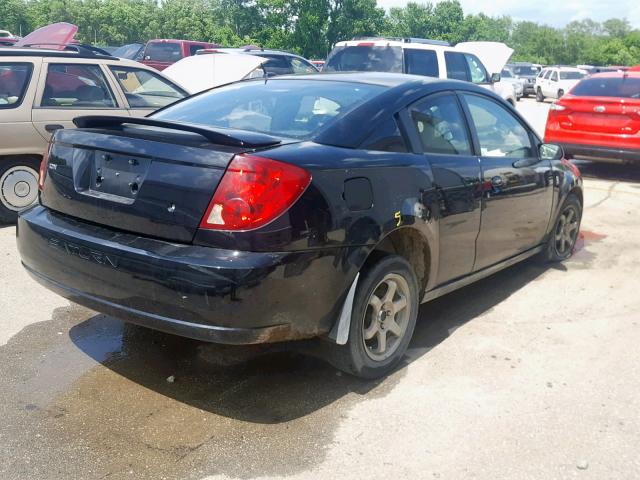 1G8AM15F37Z104218 - 2007 SATURN ION LEVEL BLACK photo 4