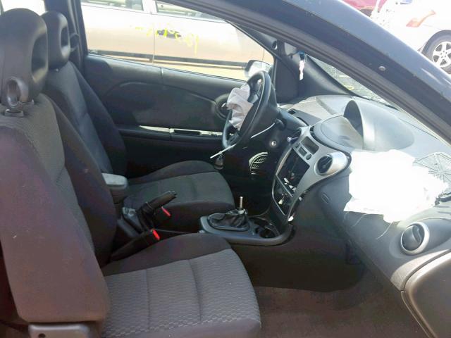 1G8AM15F37Z104218 - 2007 SATURN ION LEVEL BLACK photo 5